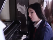 極品洋妞還要會彈鋼琴也會做愛簡直完美